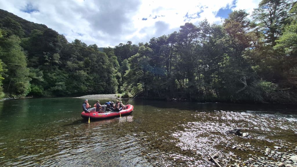 Rafting and raft fishing in Hawke's Bay